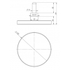 TERMOMETR 1/2 BITH100 0-120°C BIMETALICZNY 63 811